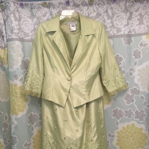 Dress with jacket